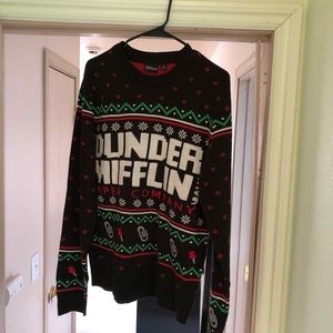 Large (Tipsy Elves) Dunder Mifflin Sweater